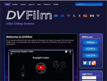 Tablet Screenshot of dvfilm.com